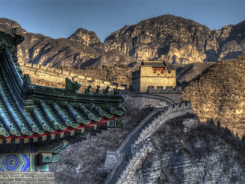 china, great wall, landmark